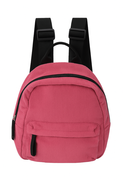 Forever 21 Women's Pink Velvet Backpack |Forever 21 in Lebanon