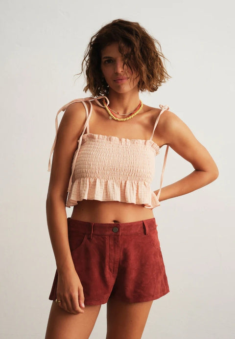 Forever 21 Women's Rose Sleeveless Crop Top |Forever 21 In Lebanon