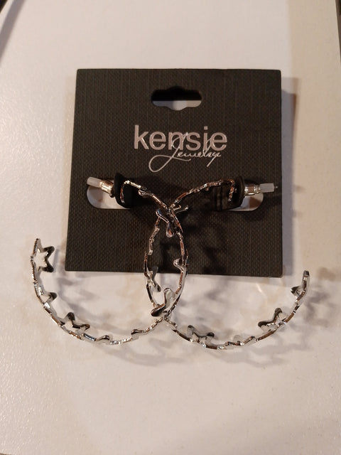 Kensie Women's Silver Stars Earring | Kensie in Lebanon