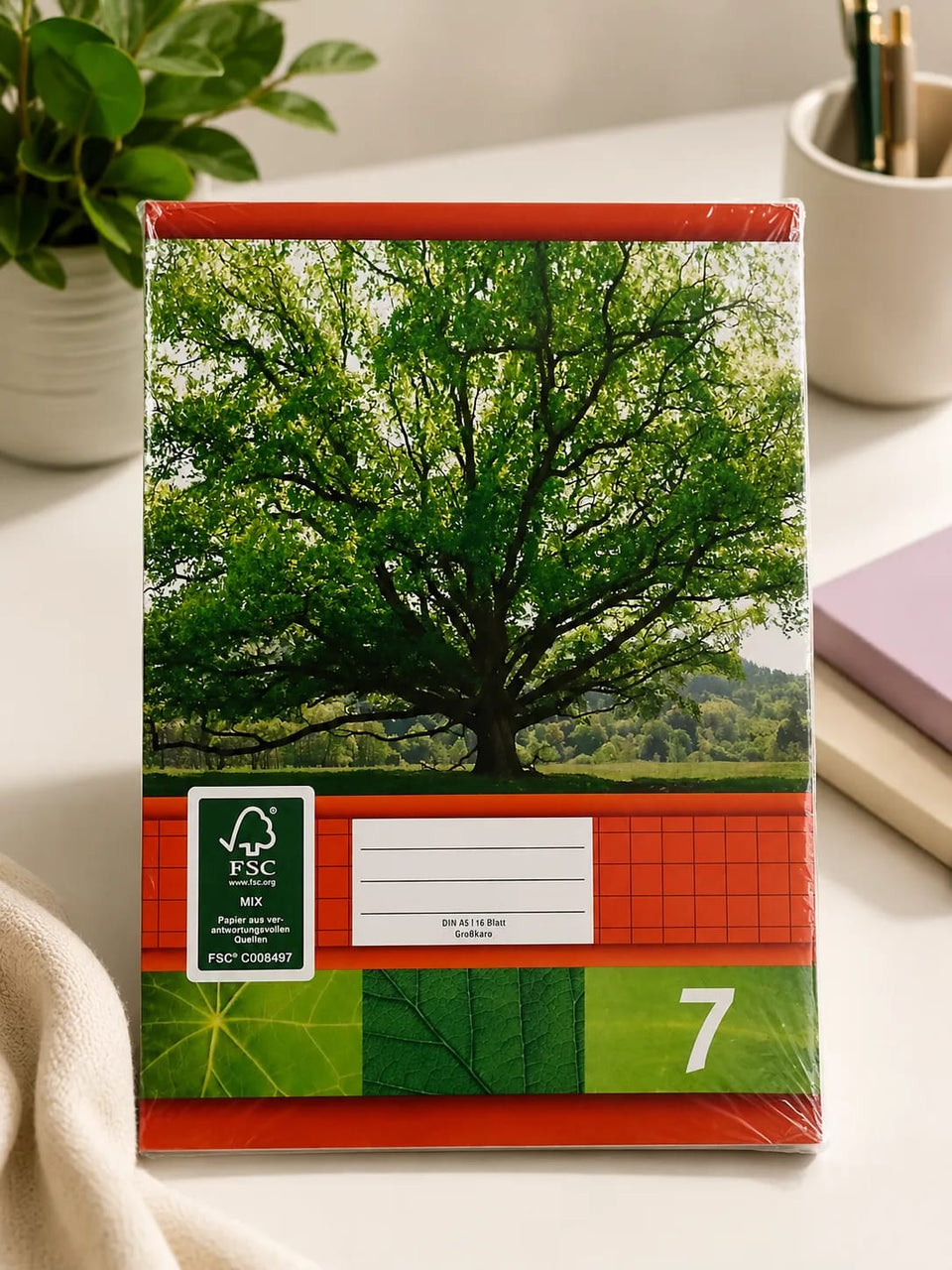 FSC Certified DIN A5 Primary School Exercise Notebook 16 pages|FSC In Lebanon
