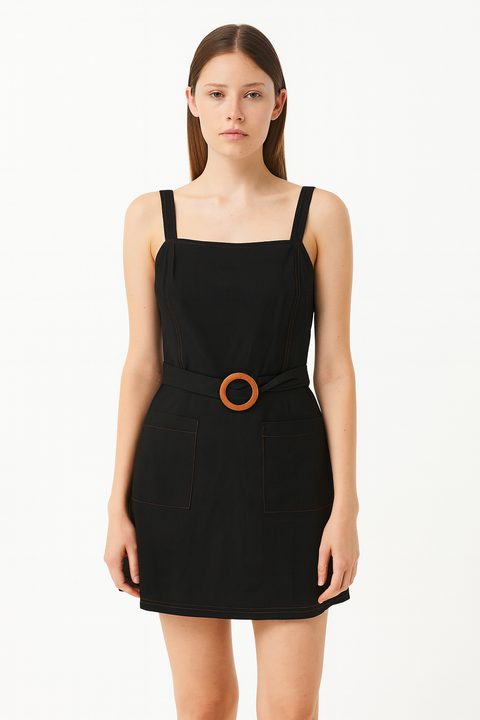 ASOS Design Women's Black Dress AMF1111