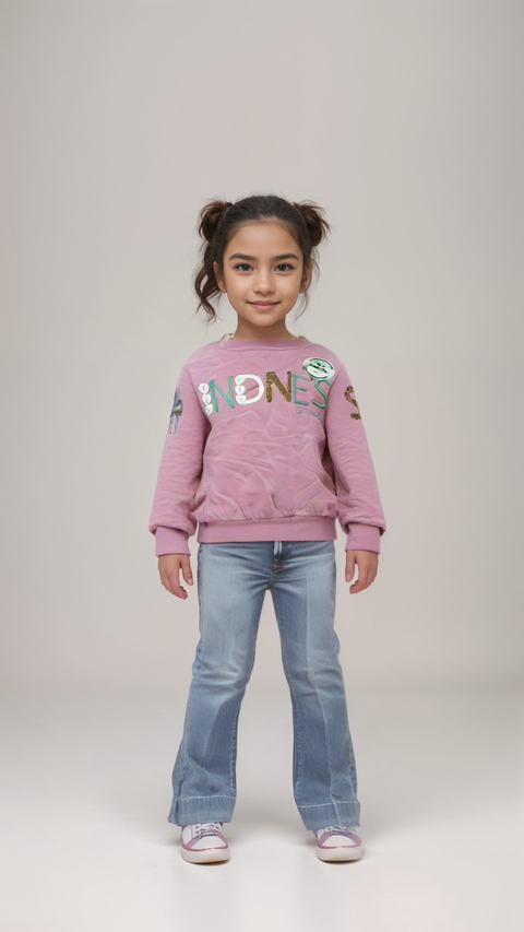 S.Oliver Girl's Purple Long-Sleeve Sweatshirt |S.Oliver in Lebanon