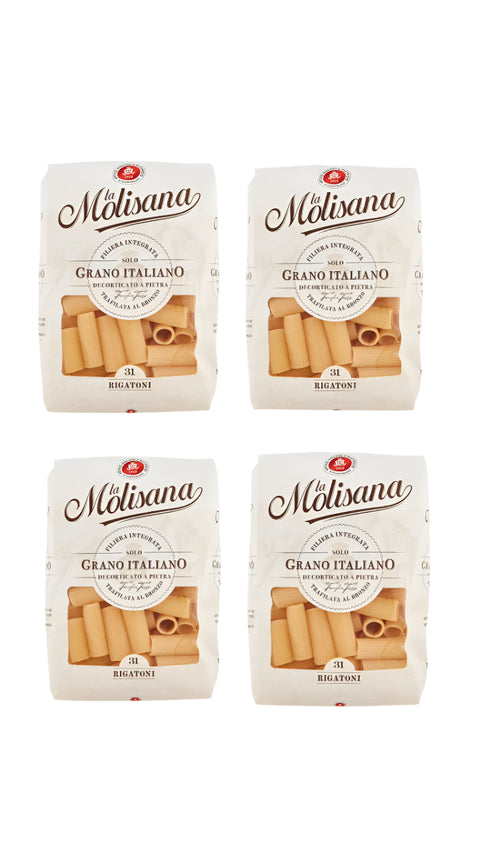 La Molisana Rigatoni Pasta Nº31 500g (3+1 Free) | La Molisana In Lebanon