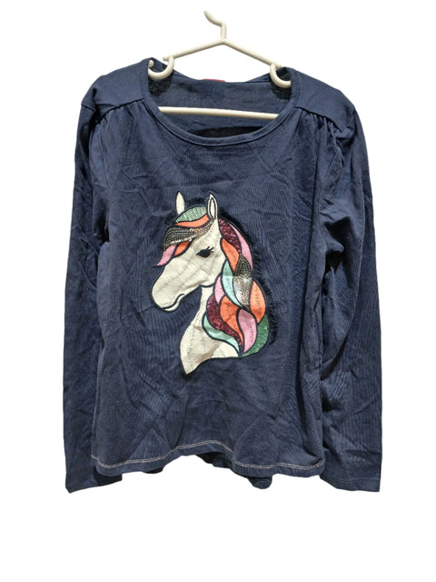 S.Oliver Girl's Navy Long-Sleeve Blouse |S.Oliver in Lebanon
