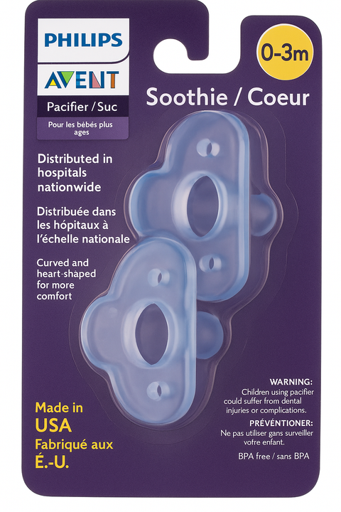 Philips Avent Soothie 0-3 Months Orthodontic Baby Pacifiers | Philips In Lebanon