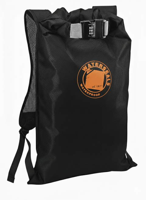 WaterSeals Unisex Black Anti-Theft Locking Cinch Drawstring Backpack | WaterSeals In Lebanon