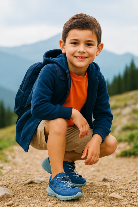 Jack Wolfskin Boy's Navy Blue Villi Sneaker Low K |Jack Wolfskin in Lebanon