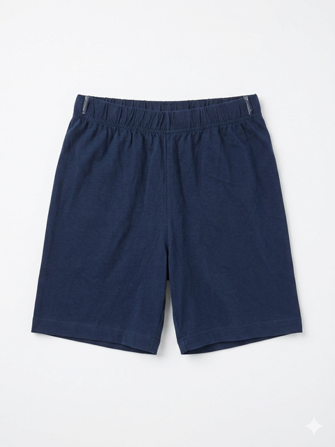 Gala & Co Boy's Navy Blue Cotton Comfort Pull-On Shorts|Gala & Co In Lebanon
