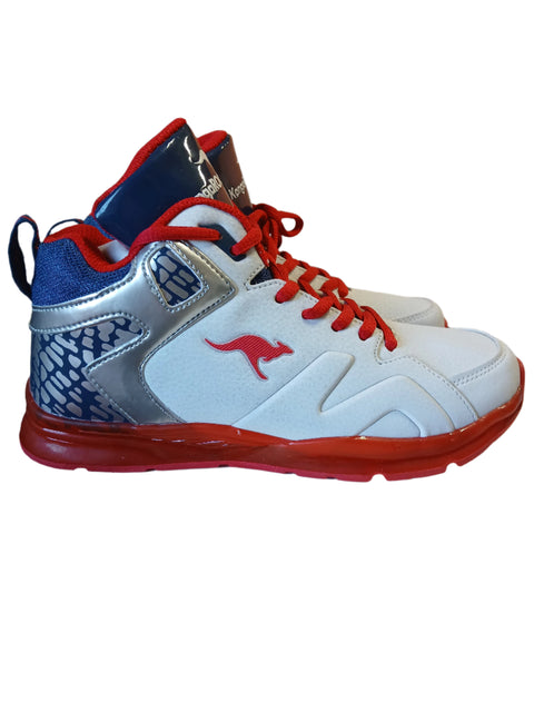 Kangaroos Boy's White & Red Sneakers | Kangaroos In Lebanon