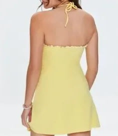 Forever 21 Women's Mimosa Mini Cut Dress | Forever 21 In Lebanon
