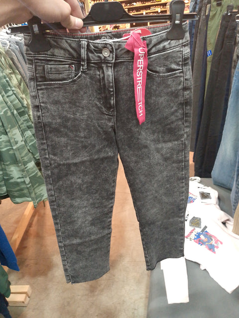 S.Oliver Boy's Washed Black Slim Jeans |S.Oliver in Lebanon