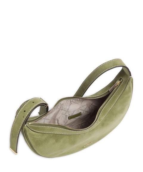 Michael Kors Women's Olive Green Brushed Calfskin Avra Shoulder Bag | Michael Kors In Lebanon
