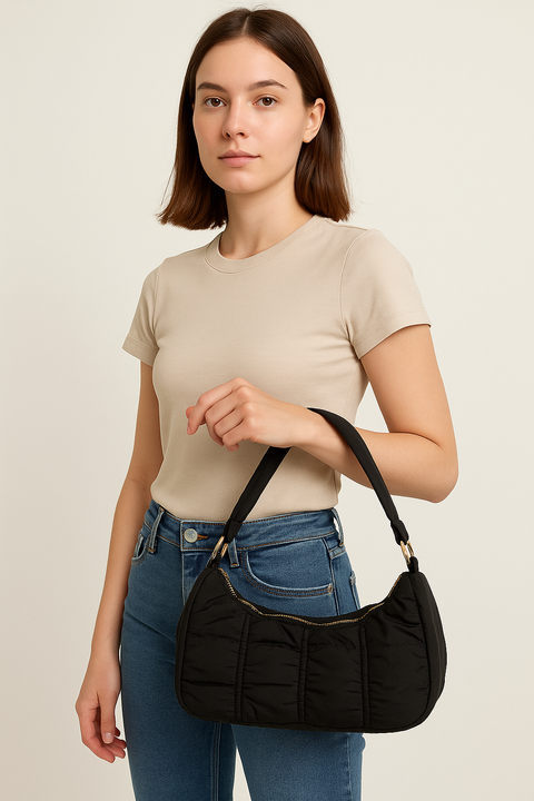 Forever 21 Women's Black Shoulder Bag |forever 21 in Lebanon