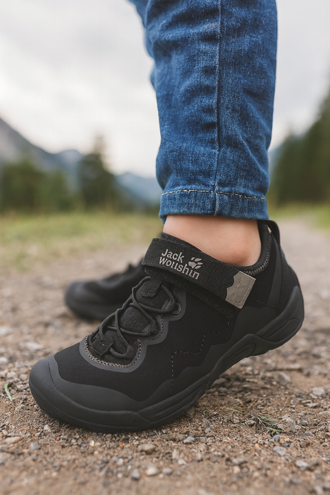 Jack Wolfskin Kid's Black Levente Sheild Low K Sneakers |Jack Wolfskin in Lebanon