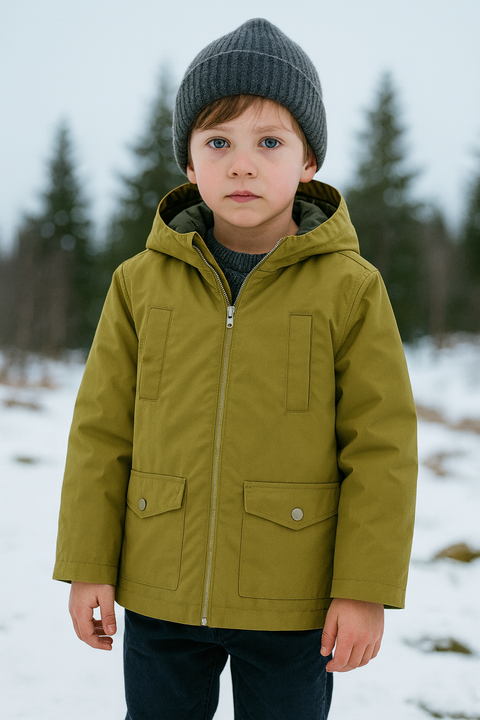 Terranova Boy's Khaki Button Jacket |Terranova  in Lebanon
