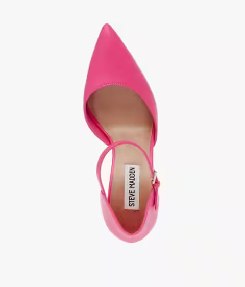 Steve Madden Women's Hot Pink Synthetic Secretz Sandal | Steve Madden In Lebanon