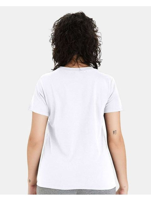 Alternative Apparel Women's White Cotton T-Shirt | Alternative Apparel In Lebanon