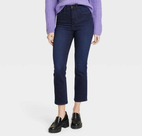 Universal Thread Women's Navy High Rise Bootcut Jeans| Universal Thread In Lebanon