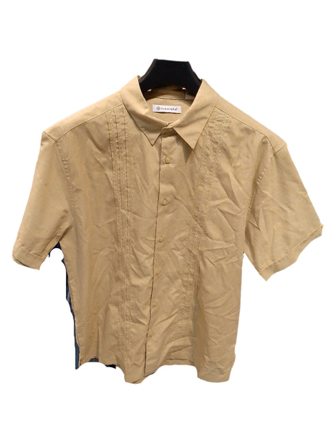 Cubavera Men's Dark Yellow Shirt ABF1412