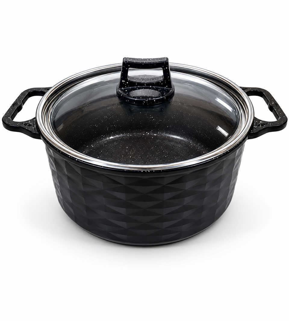 GVS Black Non-Stick Deep Fry Pot | GVS In Lebanon