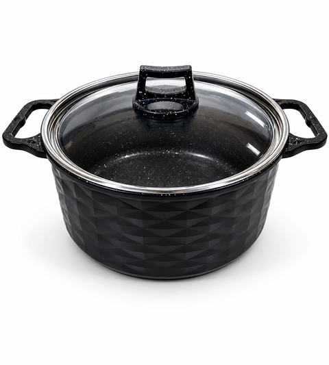 GVS Black Non-Stick Deep Fry Pot | GVS In Lebanon