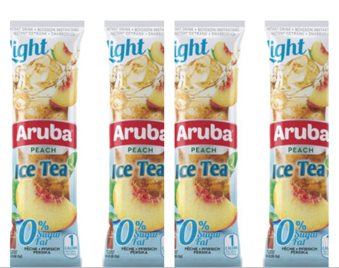 Aruba Peach Iced Tea Light 8g (3+1) | Aruba In Lebanon
