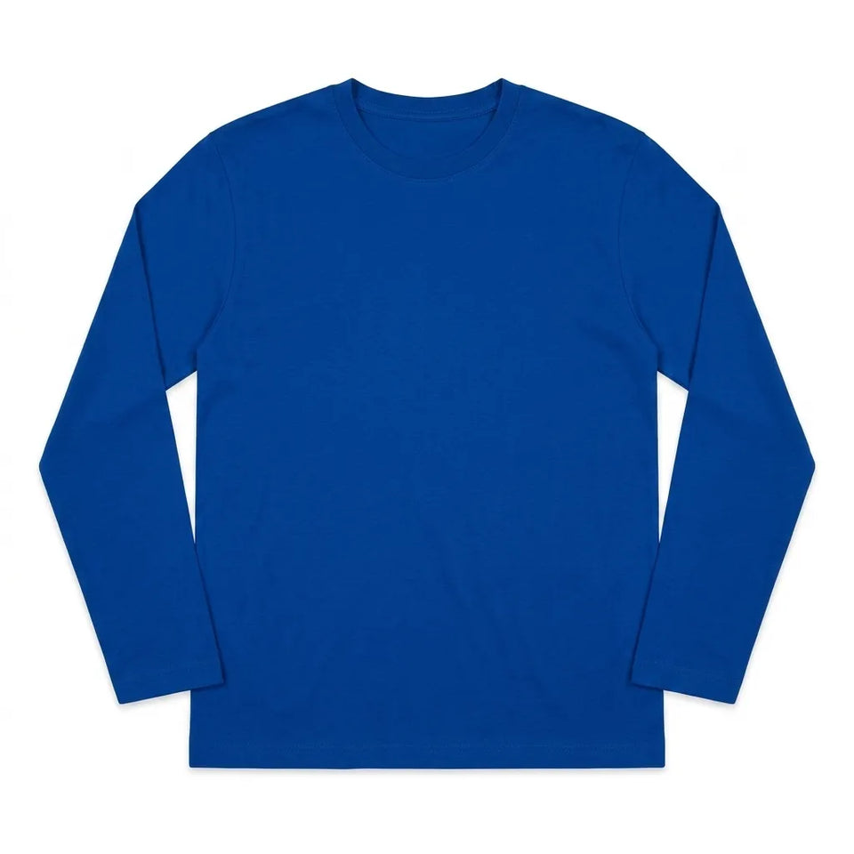 Zara Boy's Royal Blue Everyday Essential Crew Neck Long Sleeve Blouse|Zara in Lebanon