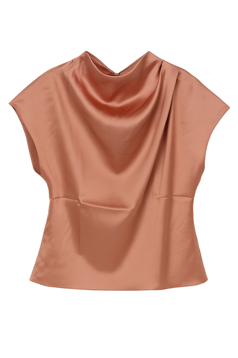 Asos Design Women's Rose Pink Blouse ANF683