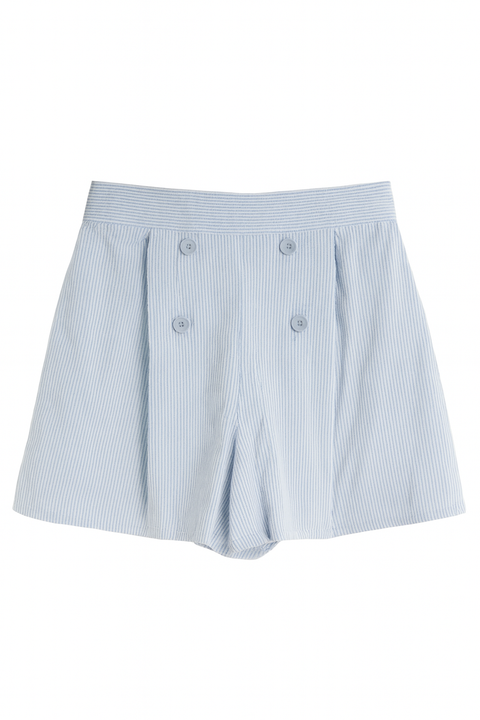 Forever 21 Women's Light Blue Ribbed Mini Skirt |Forever 21 In Lebanon
