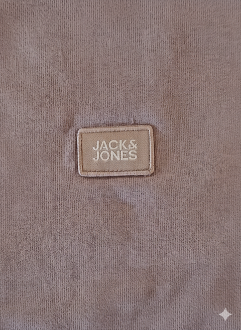 Jack & Jones Men's Twilight Mauve Logo Patch Sweatshirt | Jack & Jones In Lebanon