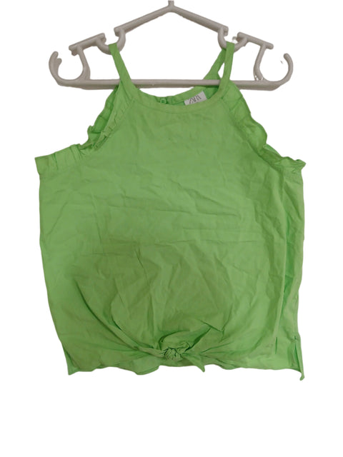 Zara  Girl's Green Sleeveless Blouses |Zara  in Lebanon