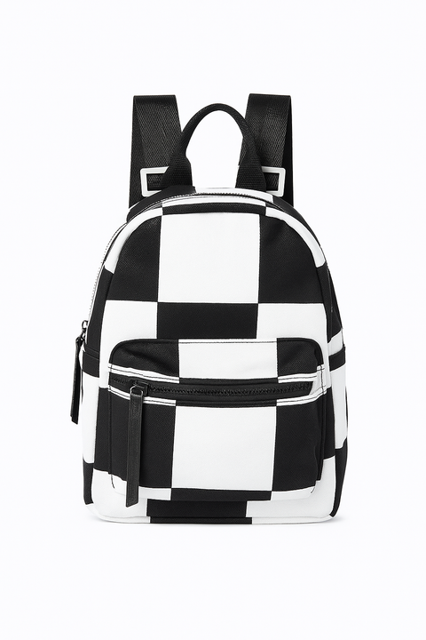 Forever 21 Women's Black/White Crowbar Backpack |Forever 21 in Lebanon