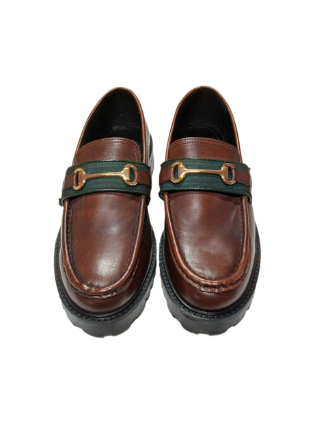 Walk London Men's Brown Sean Trim Casual Shoes |Walk London In Lebanon