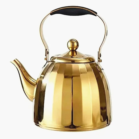 Star Flash Gold Stainless Steel Tea kettle 1.5L | Star Flash In Lebanon
