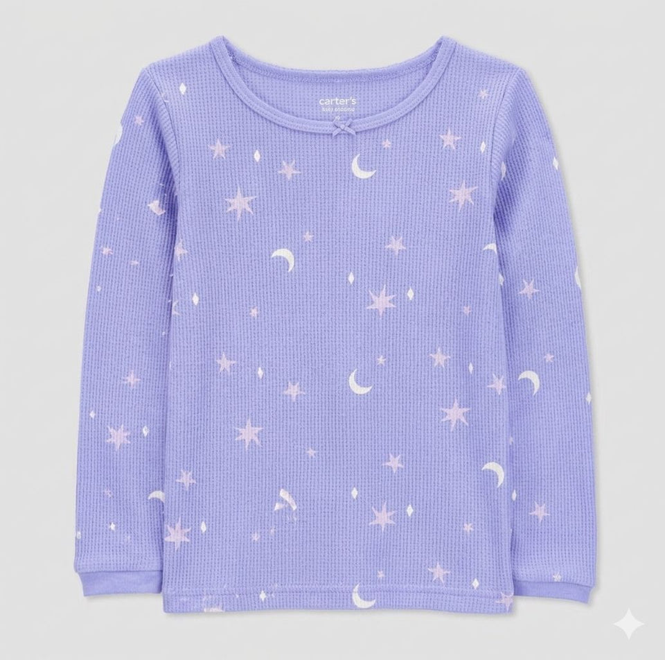 Carter's Girl's Purple Printed Pajama Top|Carter's In Lebanon