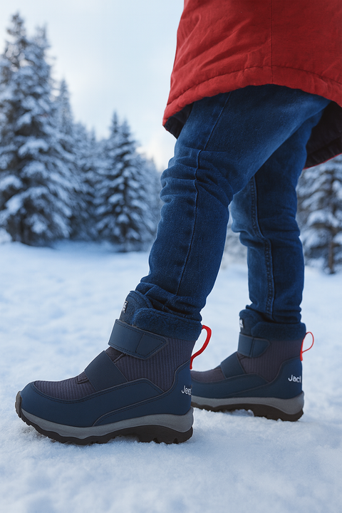 Jack Wolfskin Boy's Navy Vojo WT Texapore Mid VC K Boots |Jack Wolfskin in Lebanon