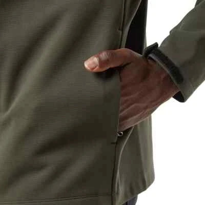 32°Degrees Heat Men's Green Pique Full Zip Jacket |32°Degrees Heat In Lebanon