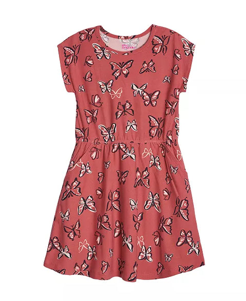 Epic Thread Girl's White Coral Dress | Epic Thread In Lebanon