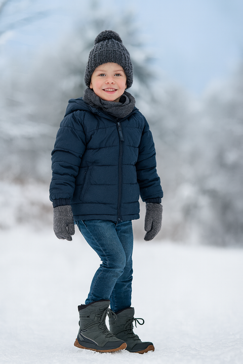 Jack Wolfskin Boy's Slate Green Polar Bear Texapore K Boots |Jack Wolfskin in Lebanon