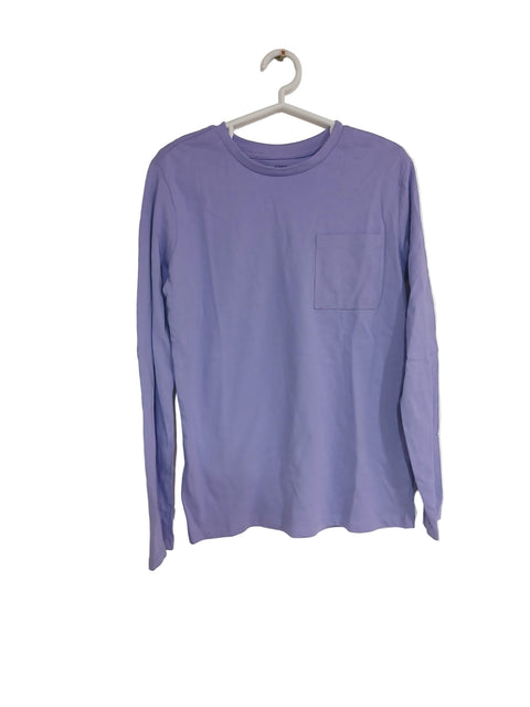 Sinsay Girl's Gray & Purple Long Sleeve Blouse |Sinsay In Lebanon