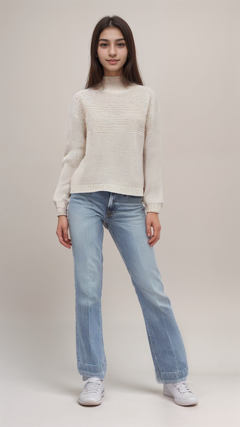 S.Oliver Girl's Beige Long-Sleeve Sweatshirt |S.Oliver in Lebanon