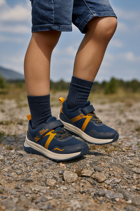 Jack Wolfskin Boy's Navy Walk Ventura XT Low K Sneakers |Jack Wolfskin in Lebanon