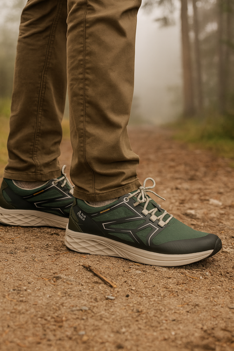 Jack Wolfskin Men's Green Rocket Hiker Texapore Low M Sneakers |Jack Wolfskin in Lebanon