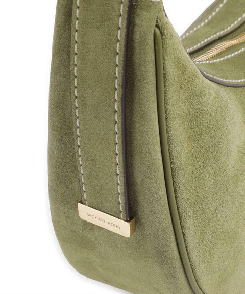 Michael Kors Women's Olive Green Brushed Calfskin Avra Shoulder Bag | Michael Kors In Lebanon