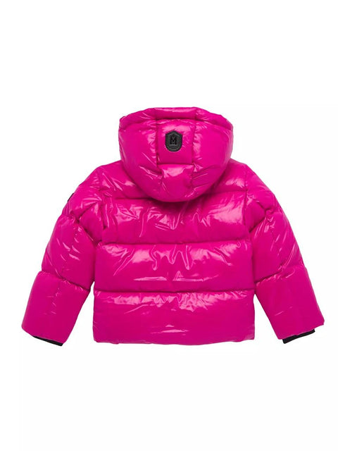 Mackage Girl's Fuchsia Hooded Puffer Long Sleeve Jacket  |Mackage In Lebanon