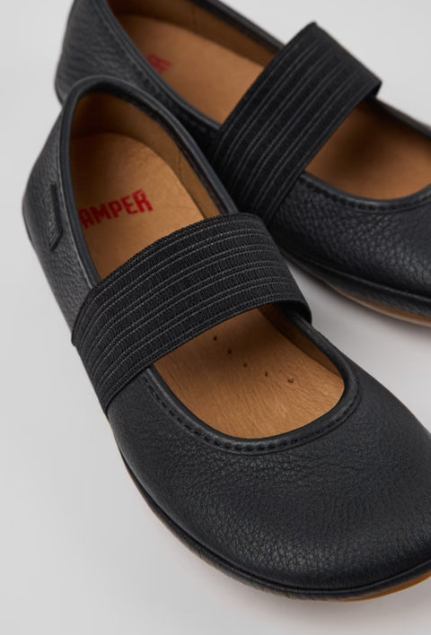 Camper Girl's Black Right Nina Mary Jane Moccasins | Camper In Lebanon