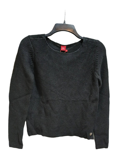 S.Oliver Girl's Black Long-Sleeve Sweatshirt |S.Oliver in Lebanon