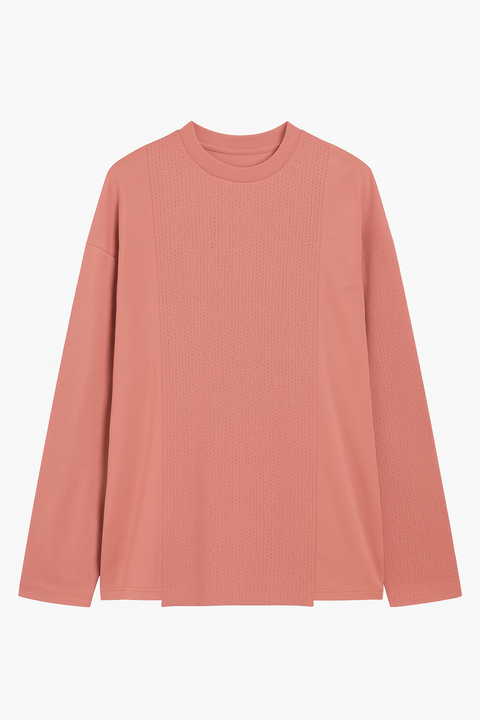 ASOS Design Women's Light Rose Long Sleeve T-Shirt AMF457 s