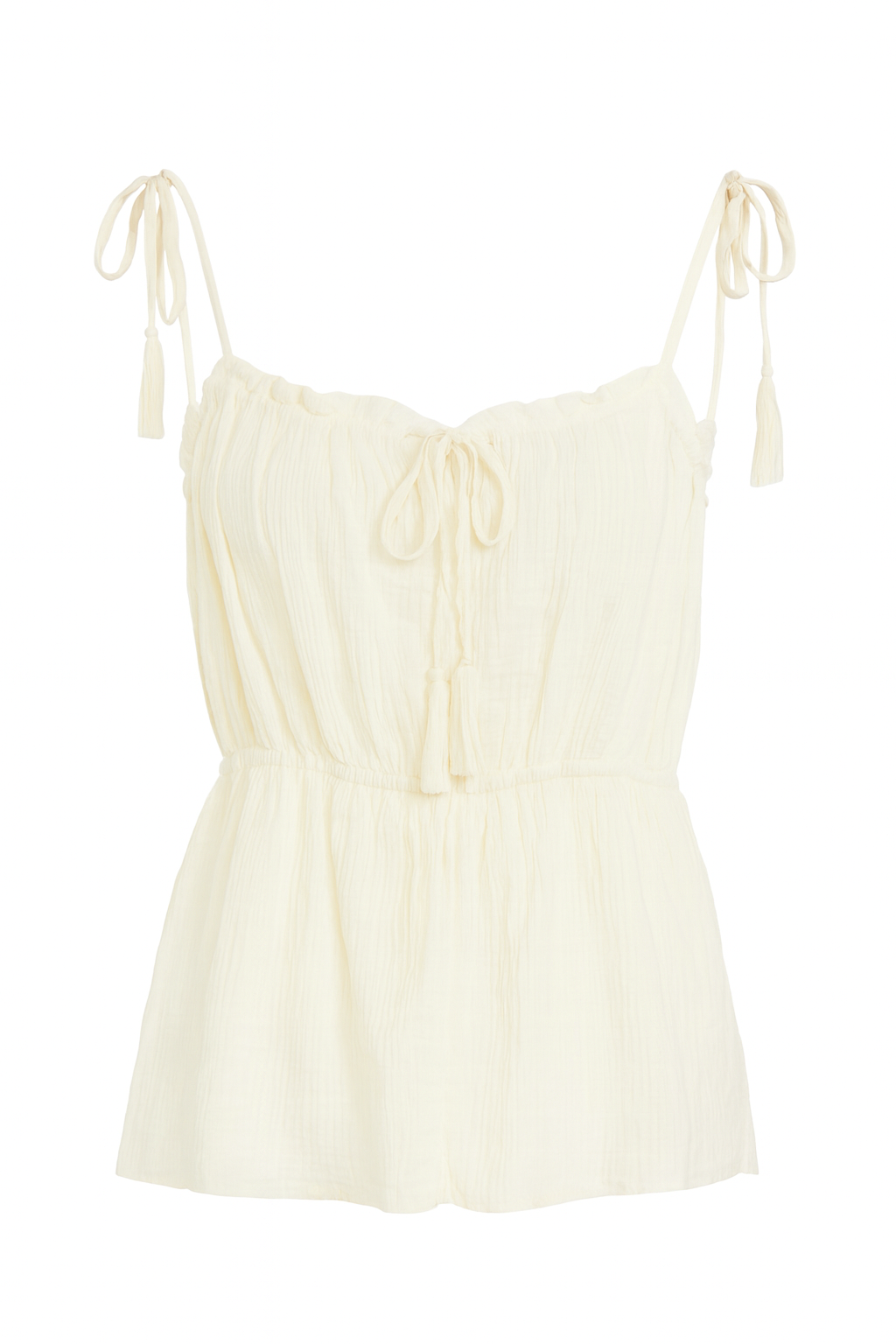 Forever 21 Women's Off White Sleeveles Woven Dress | Forever 21 In Lebanon