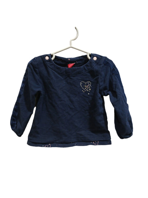 S.Oliver Baby Girl's Navy Long-Sleeve Blouse |S.Oliver in Lebanon